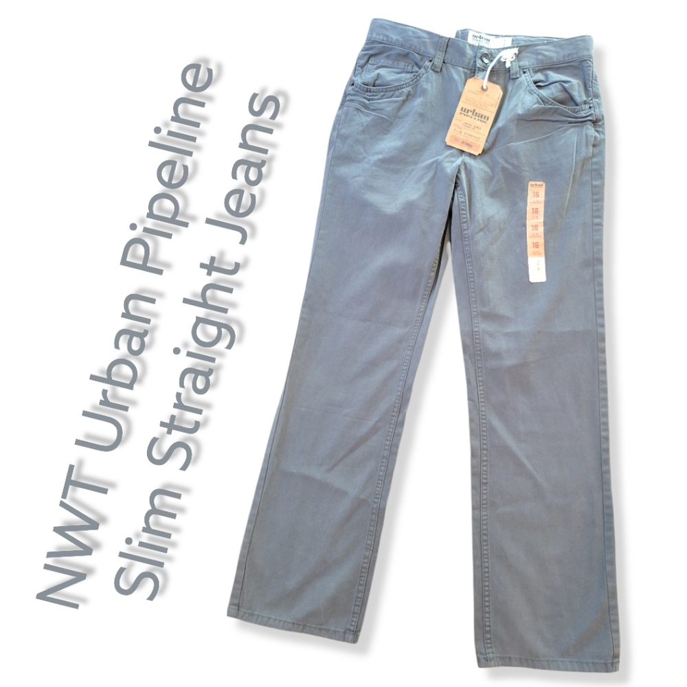 NWT Urban Pipeline Slim Straight Adjustable Waist